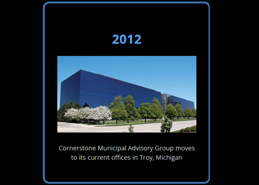 2012 Cornerstone Municipal Advisory Group